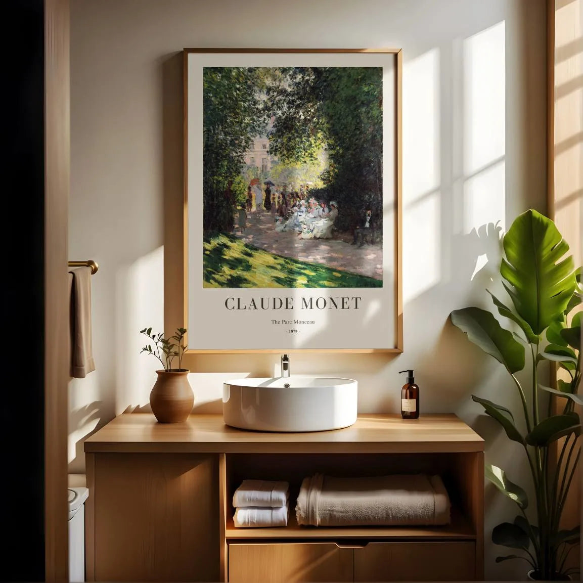 Monet Póster Paseo