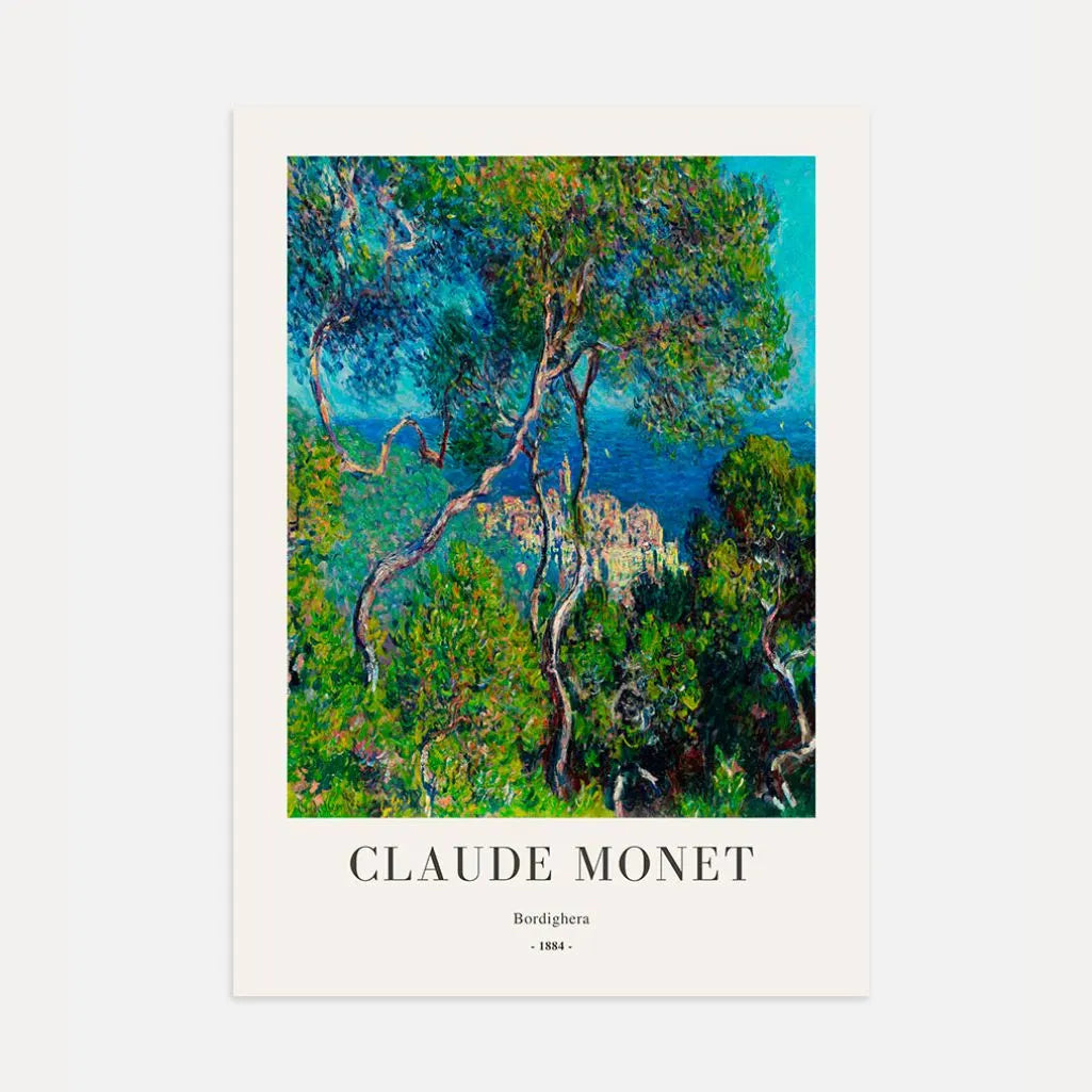 Claude Monet – Bordighera (1884) Póster