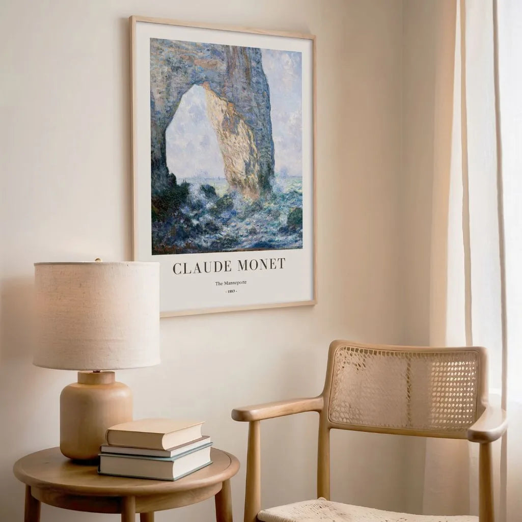 Póster Claude Monet – La Manneporte