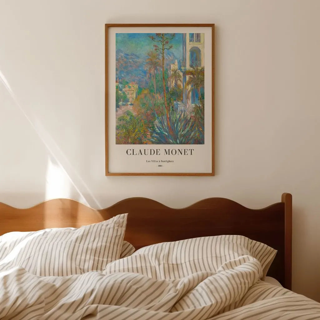 Claude Monet – Las villas en Bordighera Póster