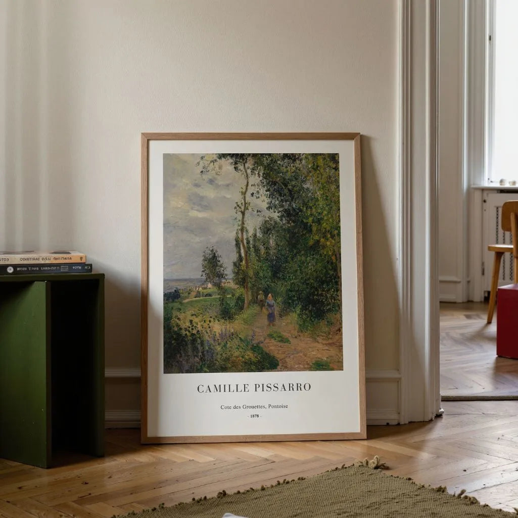 Pissarro Cote des Grouettes Pontoise Poster