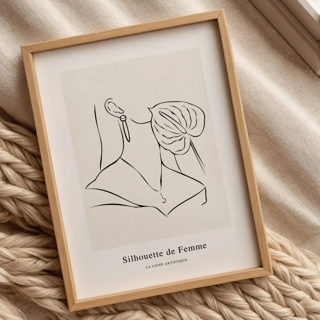 Póster – Flor de feminidad