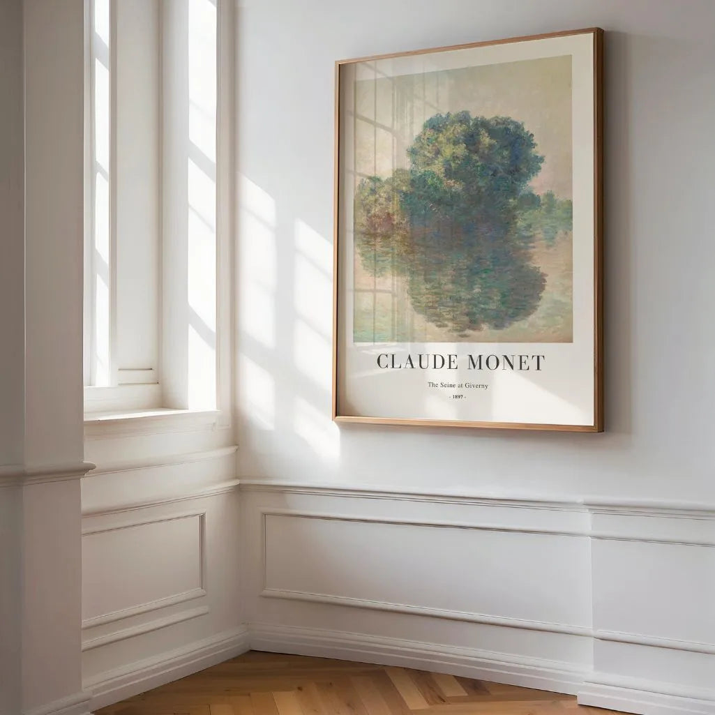 Claude Monet – El Sena en Giverny Póster