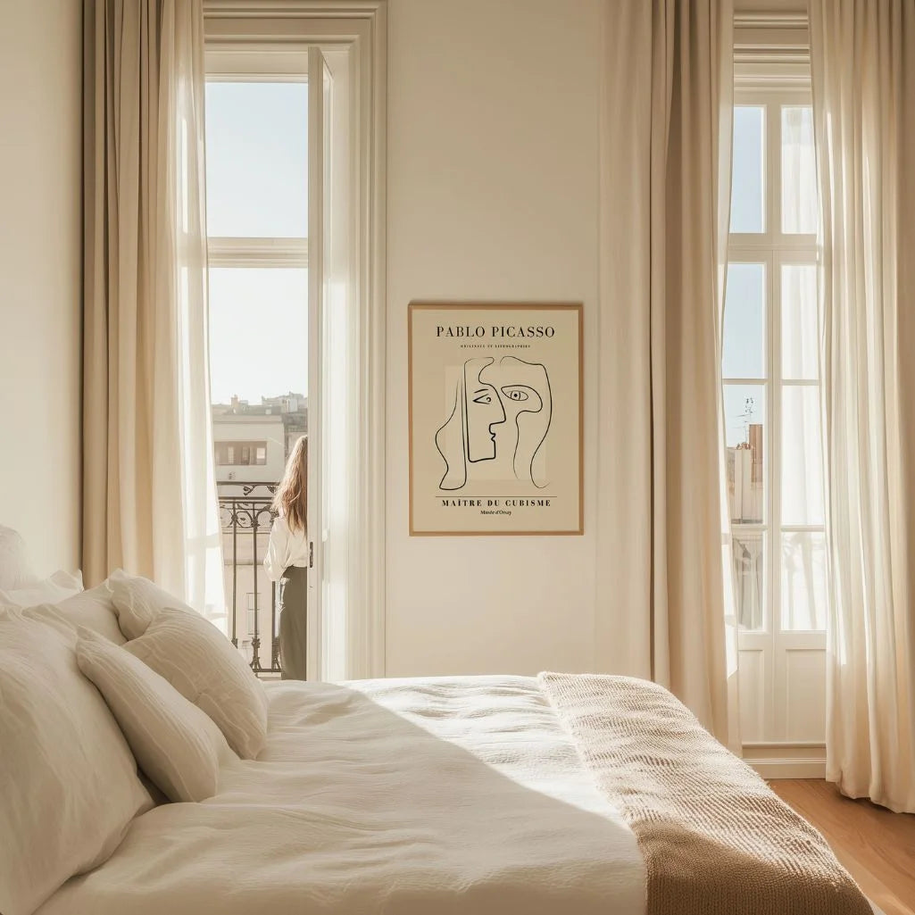 Póster inspirado en Pablo Picasso – Diálogo del alma