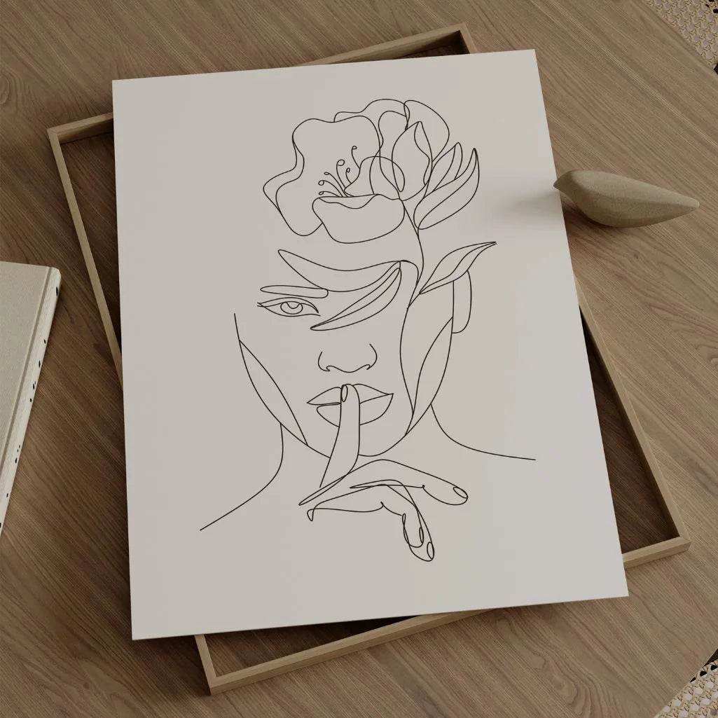 Póster – Secreto floral