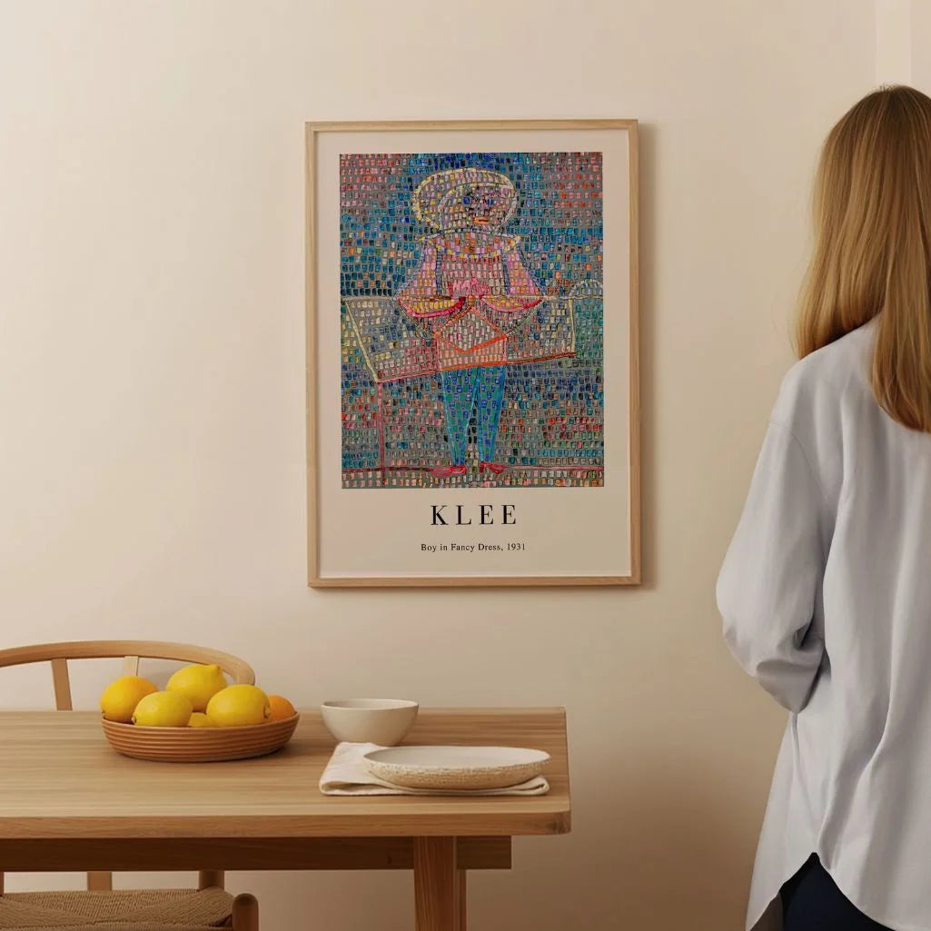 Paul Klee Póster – Niño con disfraz 1931