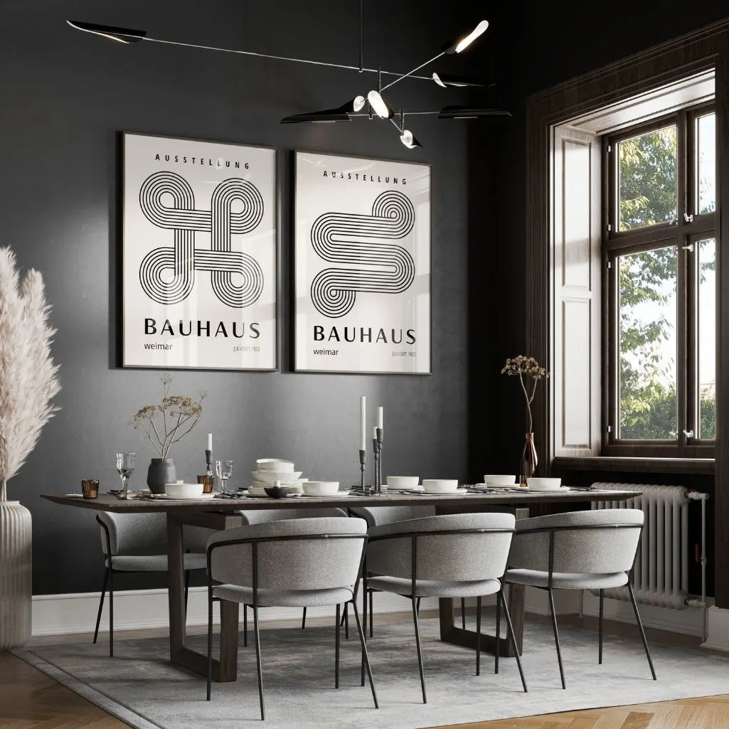 Bauhaus Líneas – Set de 2 pósteres