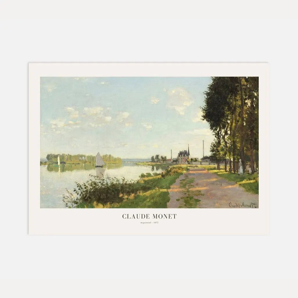 Póster Claude Monet – Argenteuil