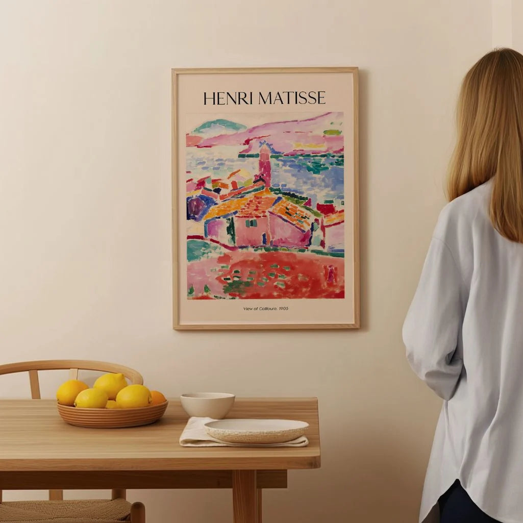 Henri Matisse Póster – Vista de Collioure