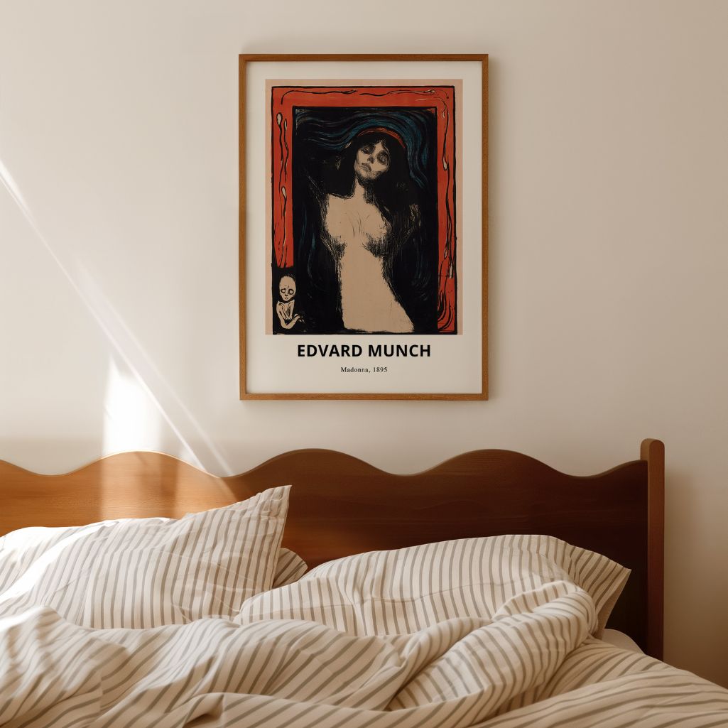 Póster Edvard Munch – Madonna
