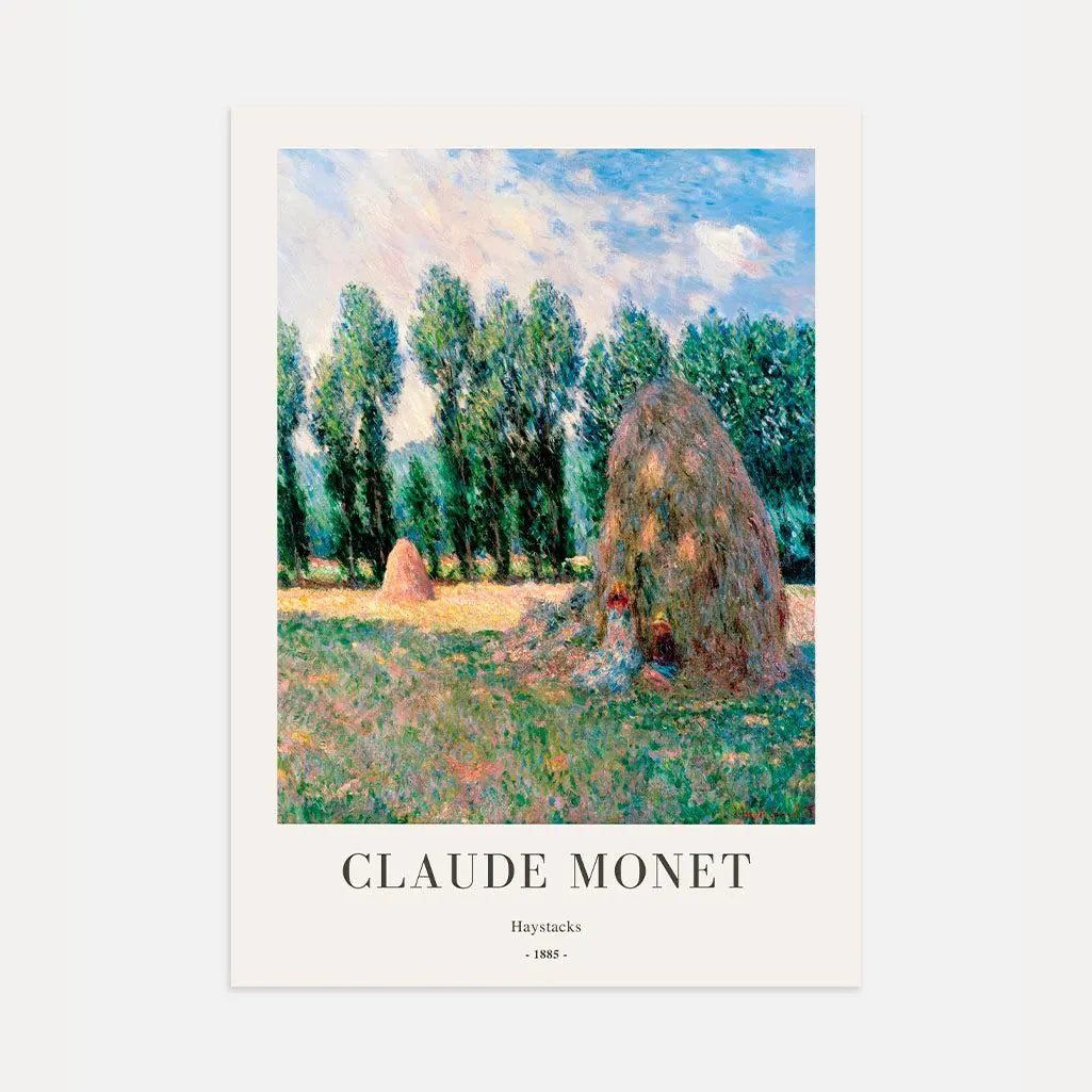 Claude Monet – Almiares Póster