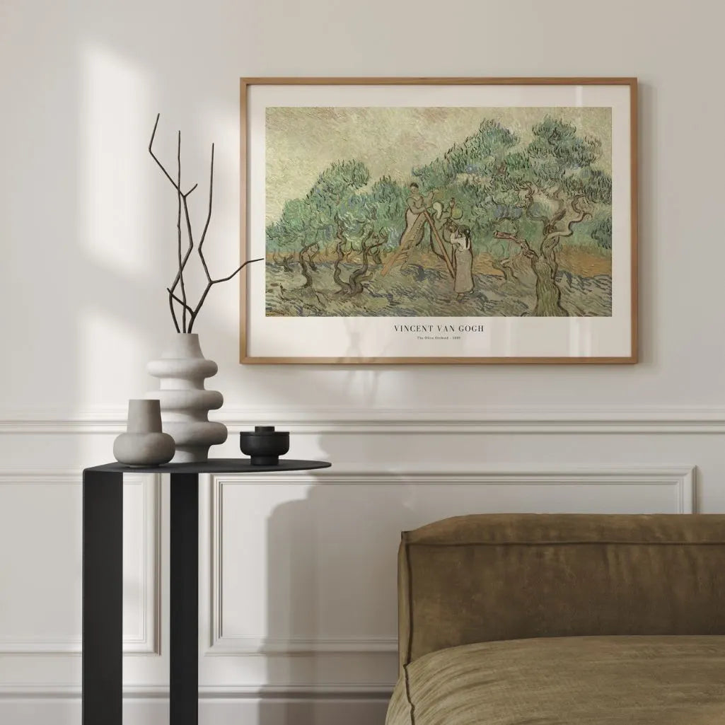 Póster Vincent van Gogh – Olivar 1889