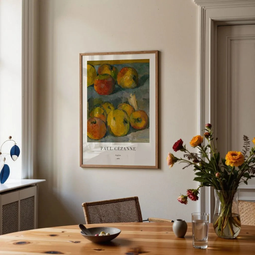Paul Cézanne – Manzanas Póster
