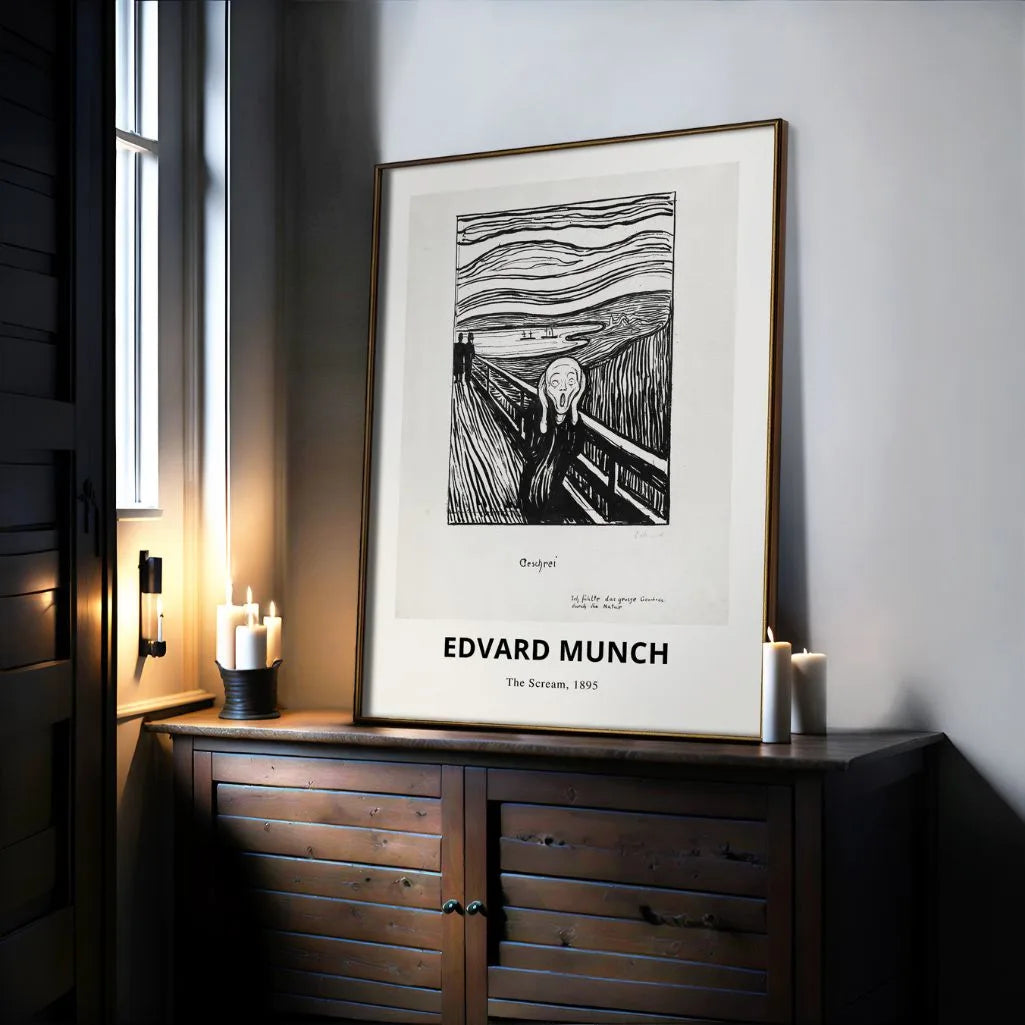 Póster Edvard Munch – El Grito