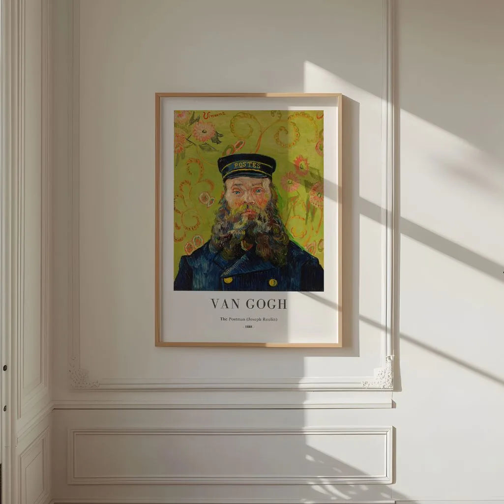 Vincent van Gogh – El cartero Joseph Roulin Póster