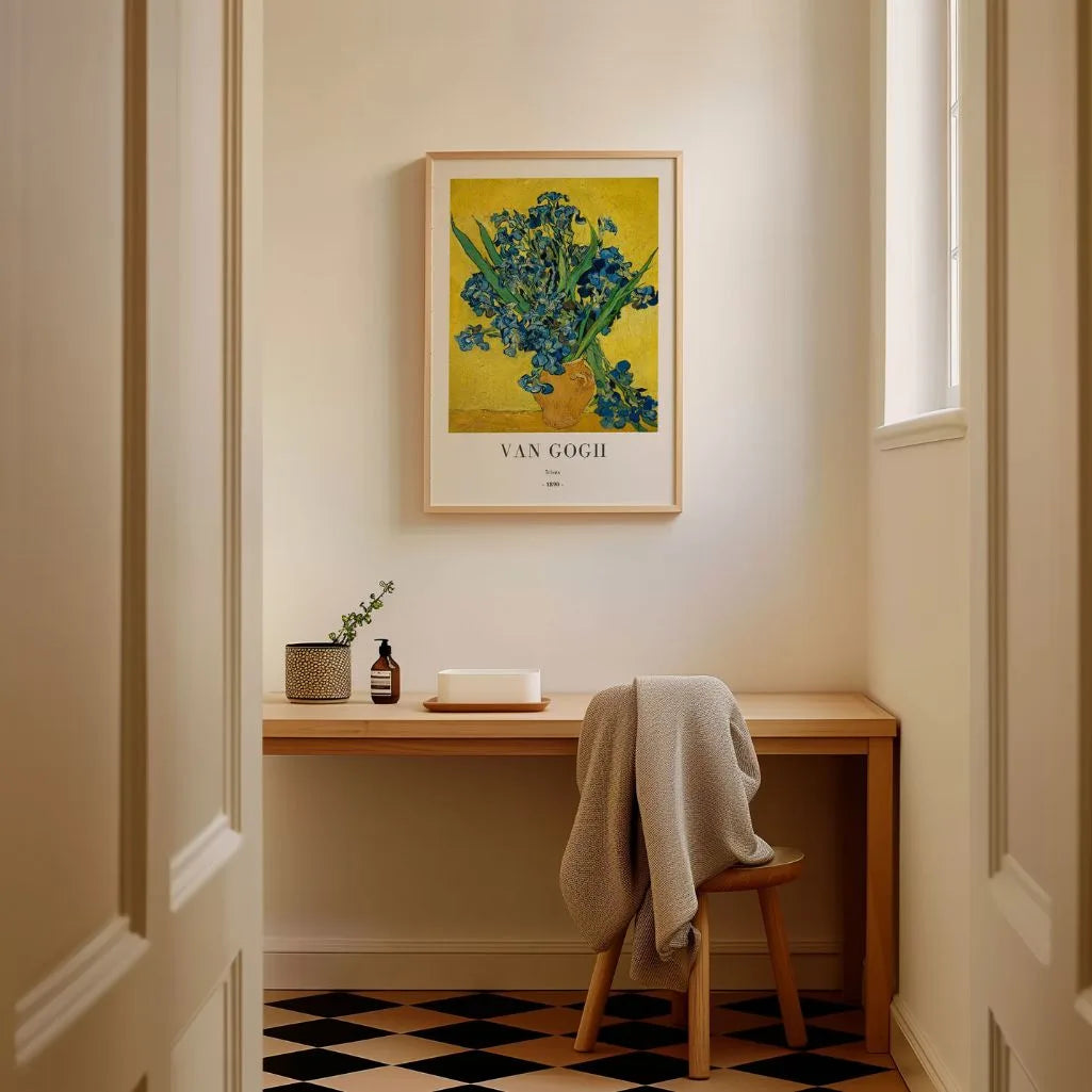 Póster Vincent van Gogh – Lirios