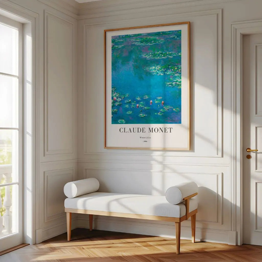 Póster Claude Monet – Nenúfares