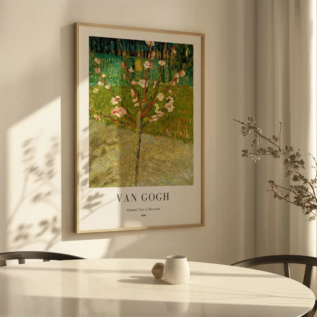 Póster Vincent van Gogh – Almendro en flor