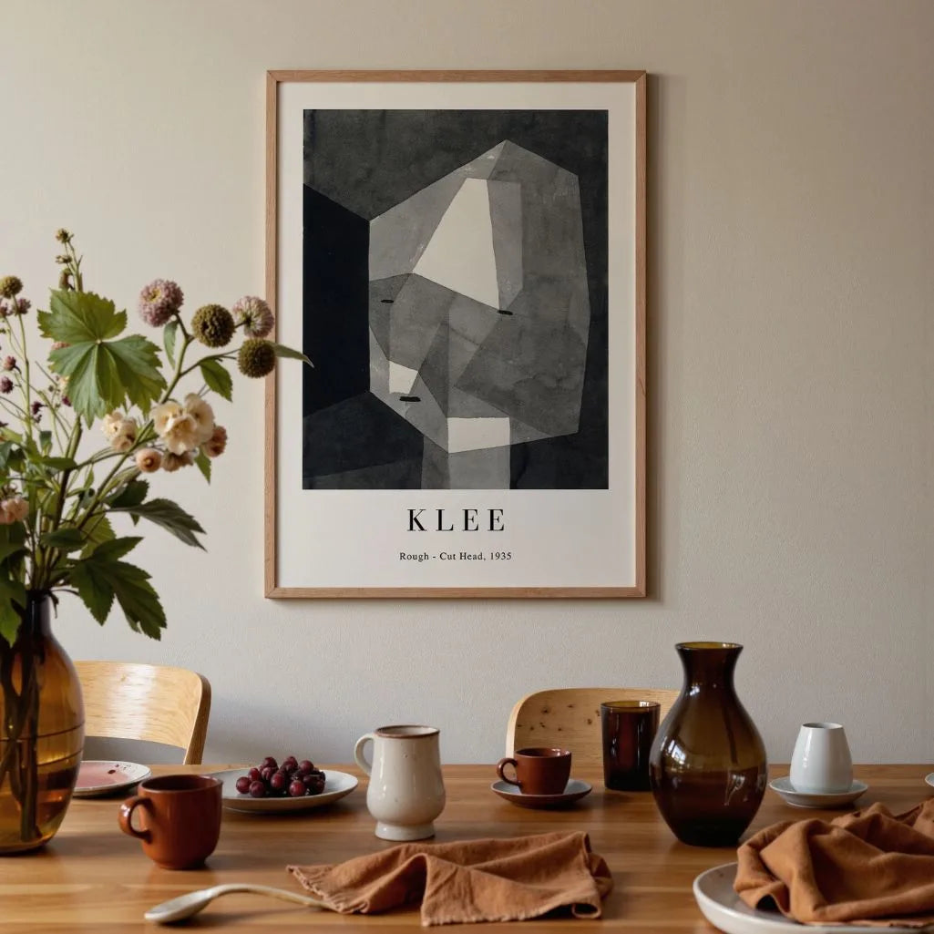 Paul Klee Póster – Cabeza de corte rudo