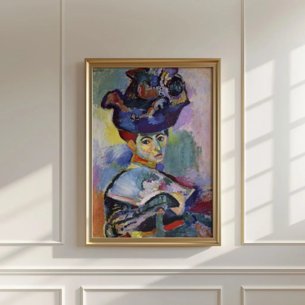 Henri Matisse Póster – Mujer con sombrero