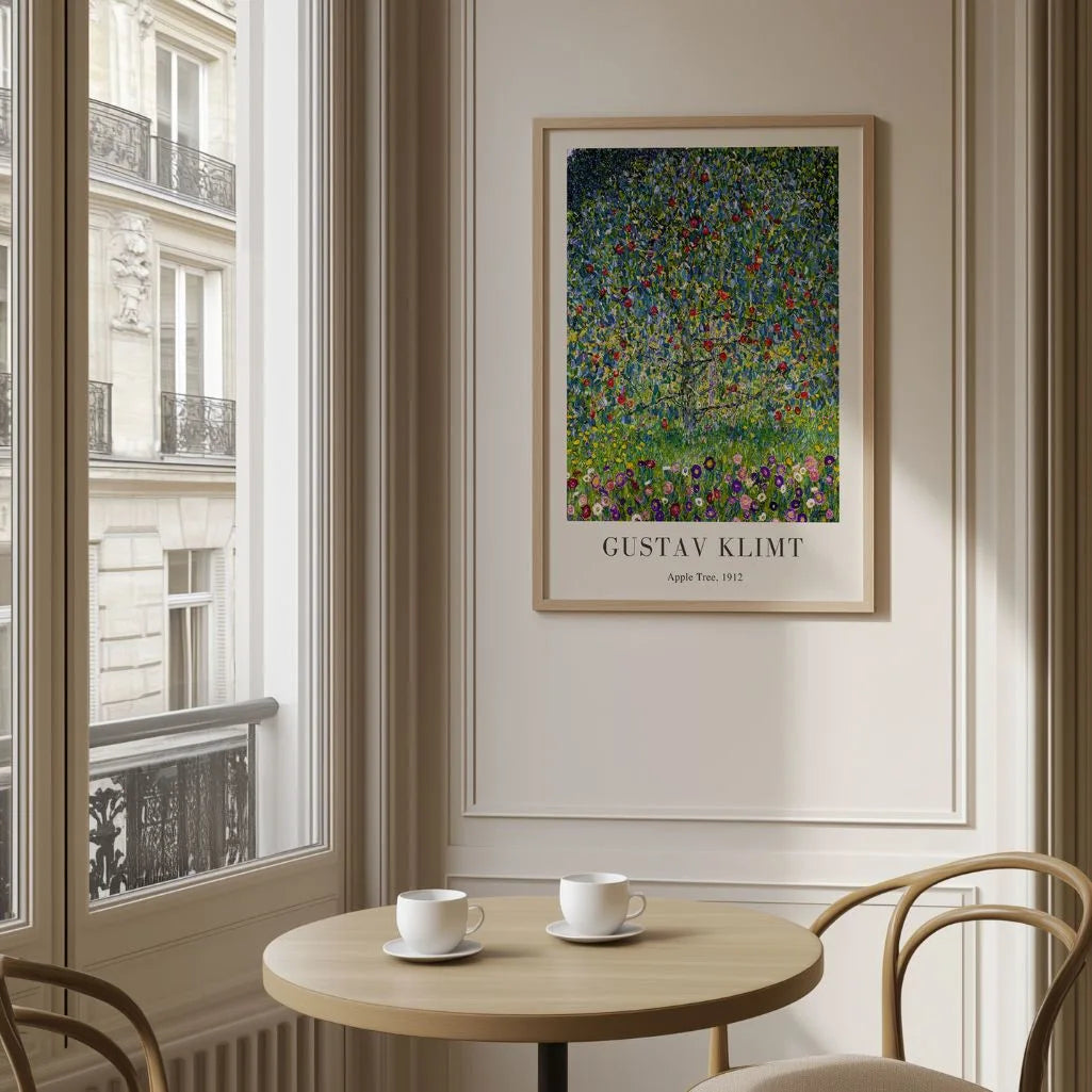 Gustav Klimt – Manzano Póster