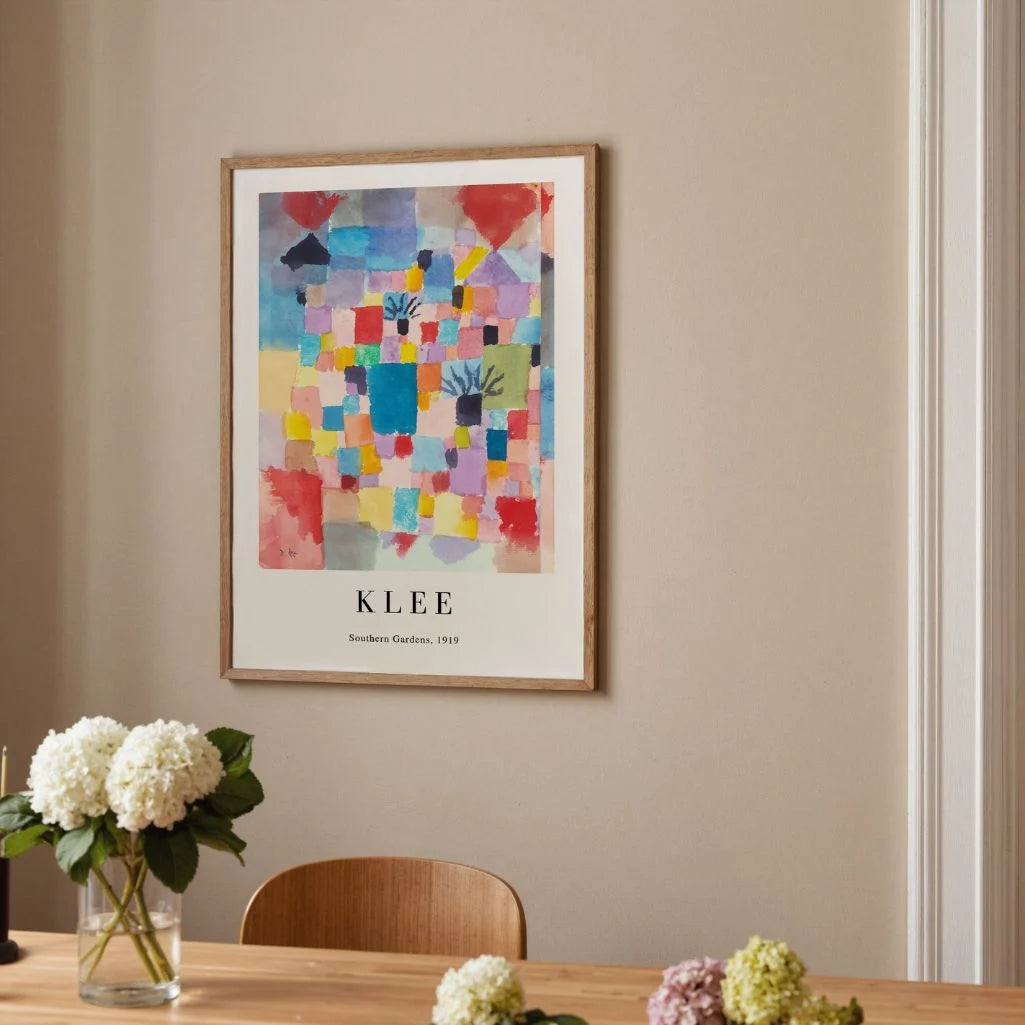 Paul Klee Póster – Jardines del Sur