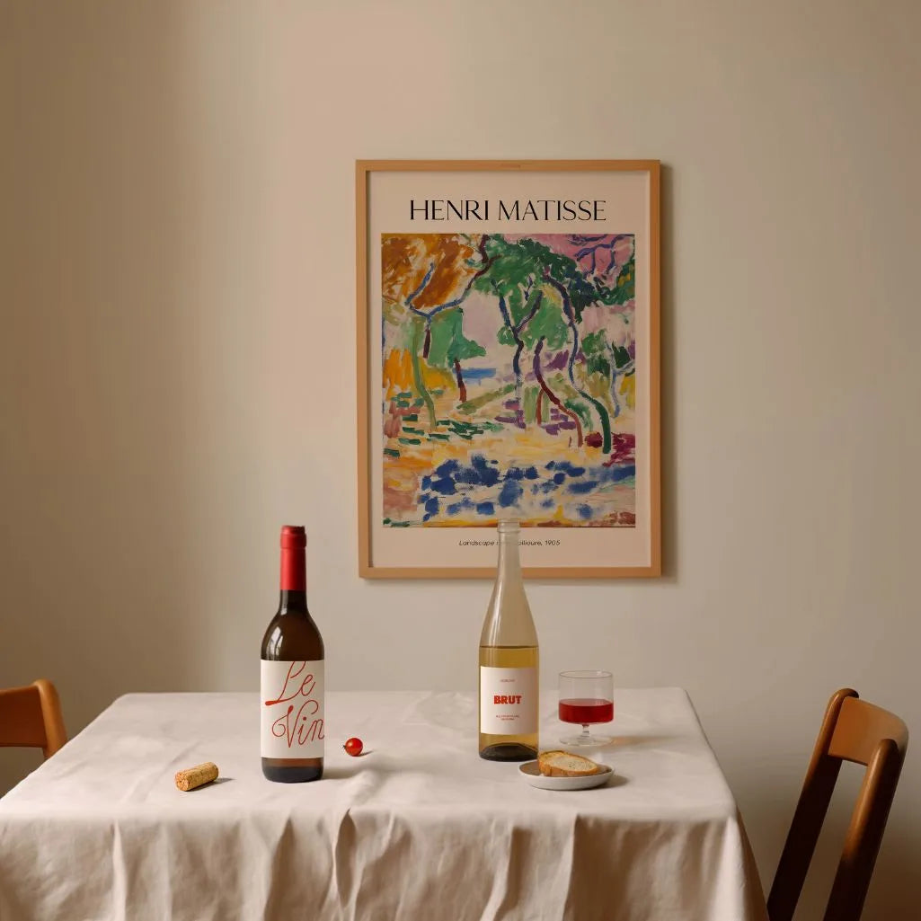 Henri Matisse Póster – Paisaje cerca de Collioure