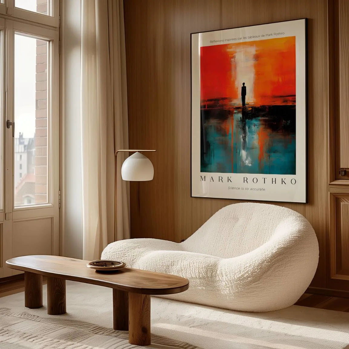 Rothko Póster Silencio