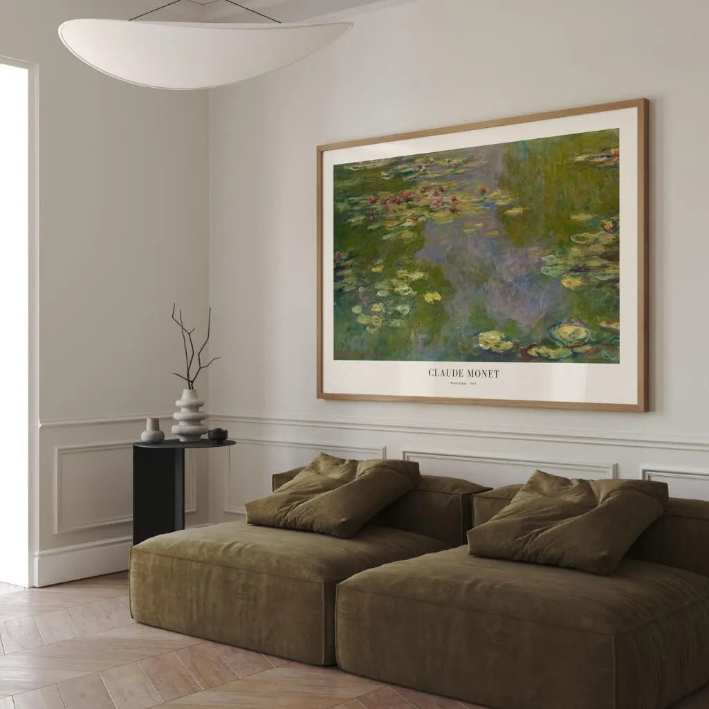 Claude Monet – Nenúfares Póster