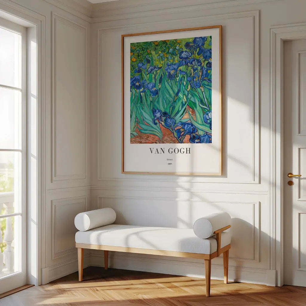Vincent van Gogh – Iris Póster