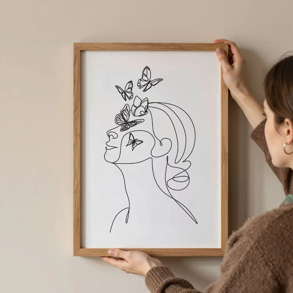 Póster – Danza de mariposas