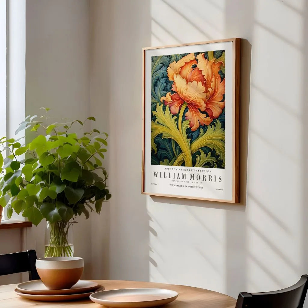 Póster – Motivo Floral Morris