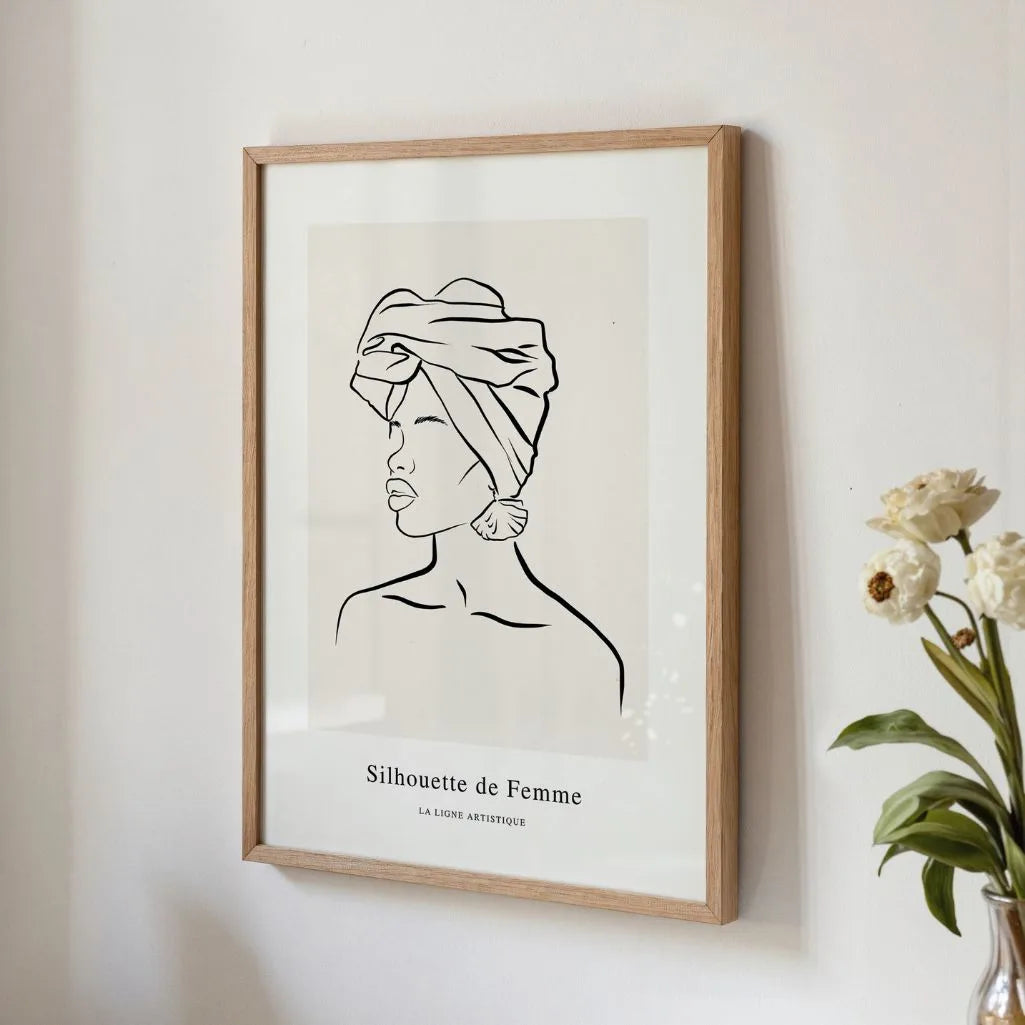 Póster – Mujer con turbante