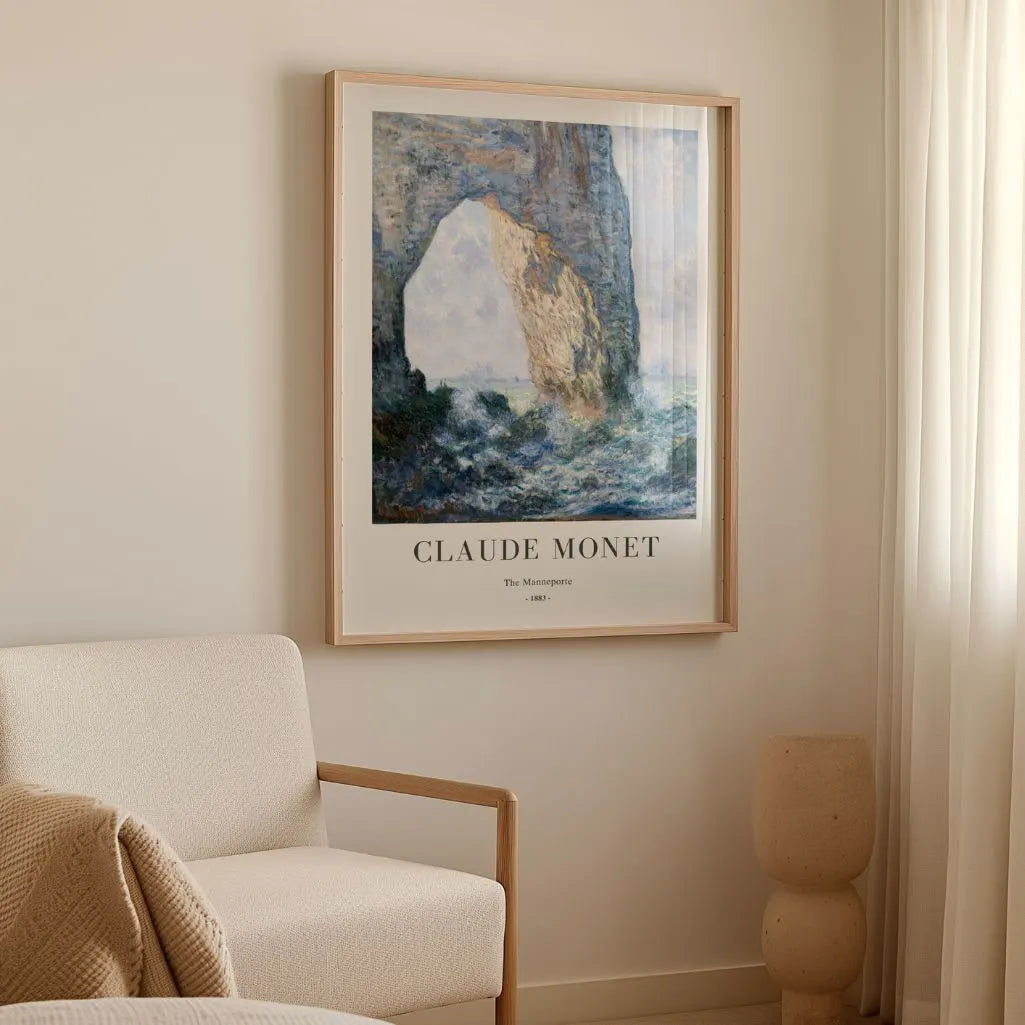 Póster Claude Monet – La Manneporte
