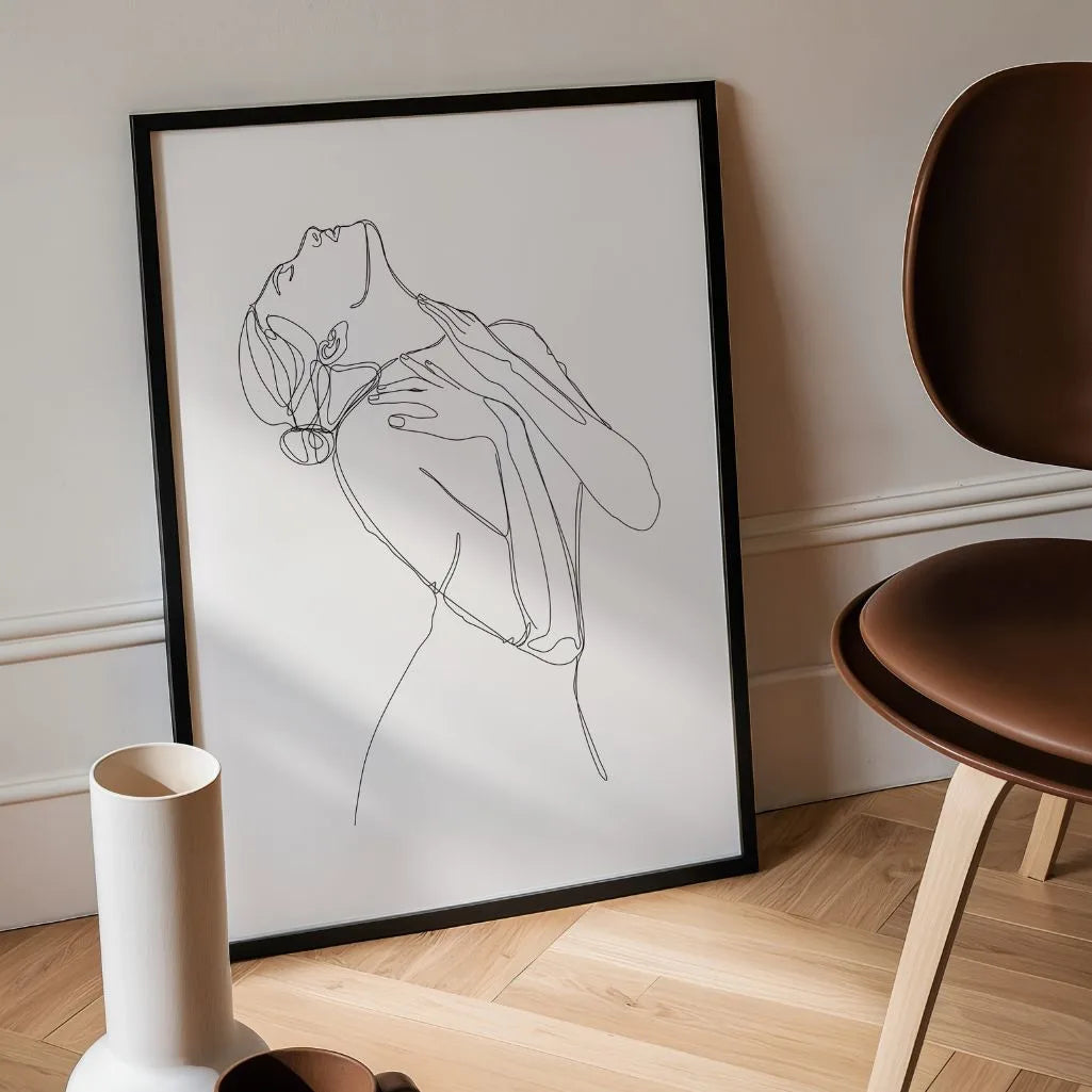 Póster – Figura sensual