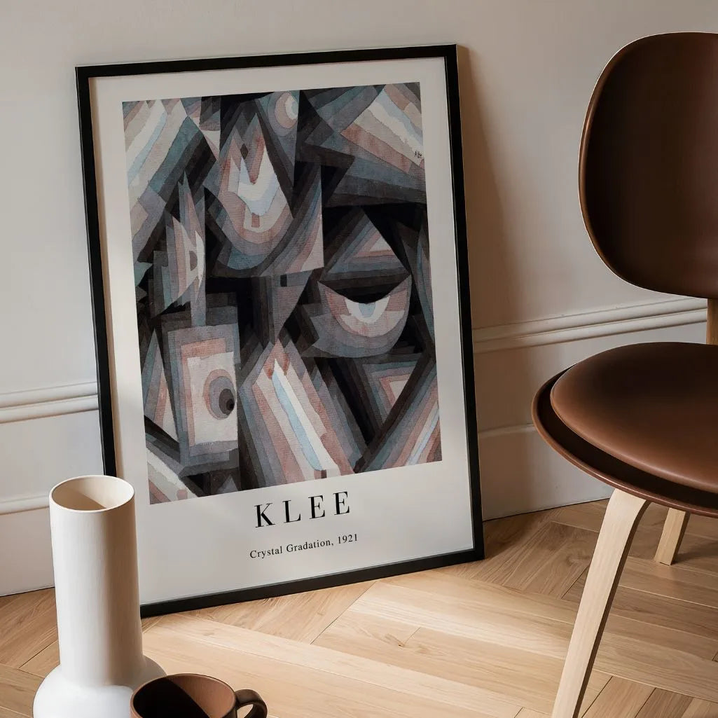 Paul Klee Póster – Gradación cristalina