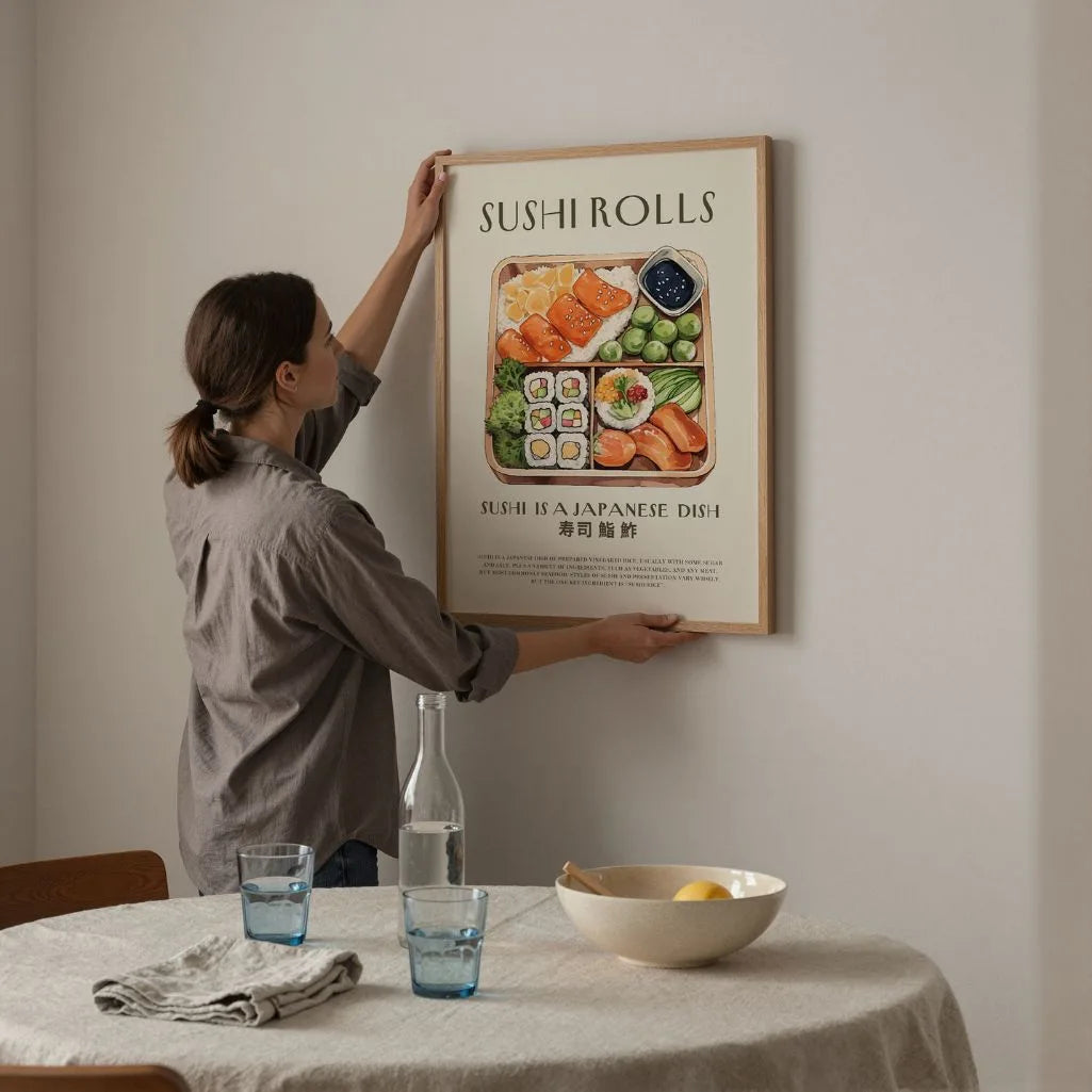 Póster Bento Sushi