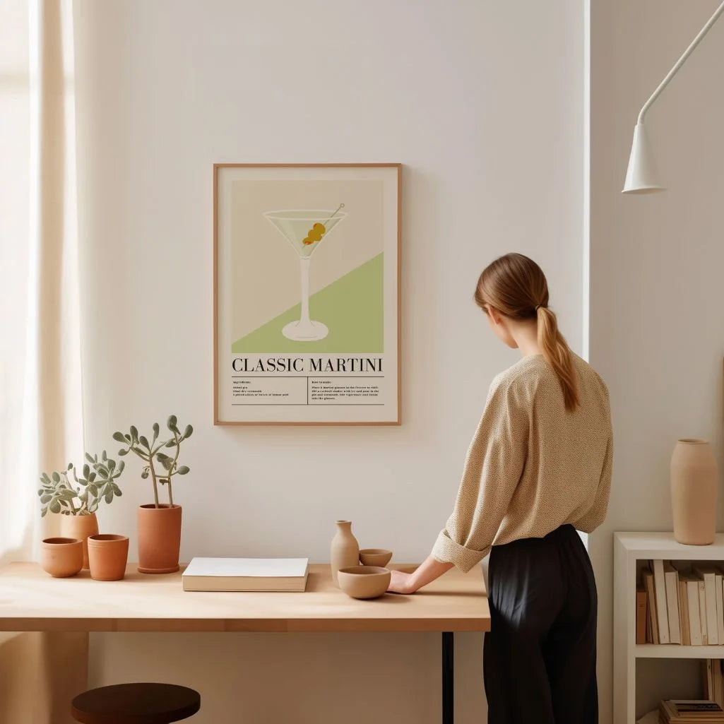 Póster Martini Clásico