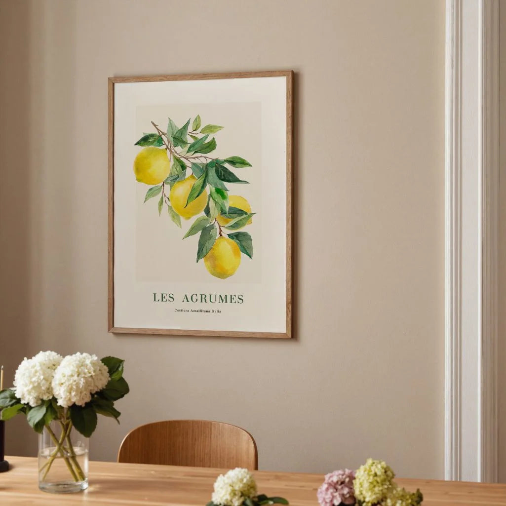 Póster Limones Amalfi 