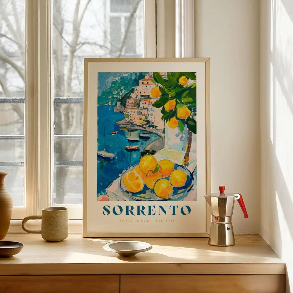 Póster Limones De Sorrento