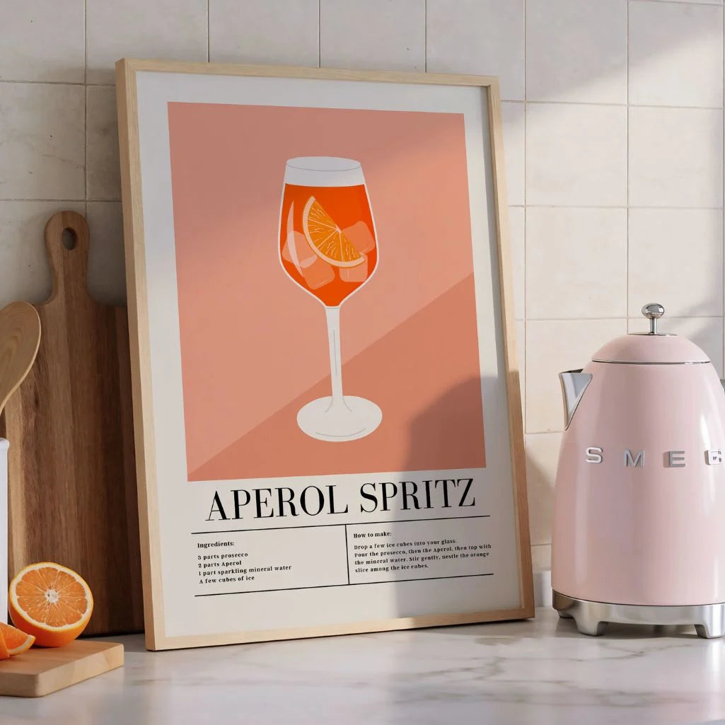 Póster gráfico Aperol Spritz