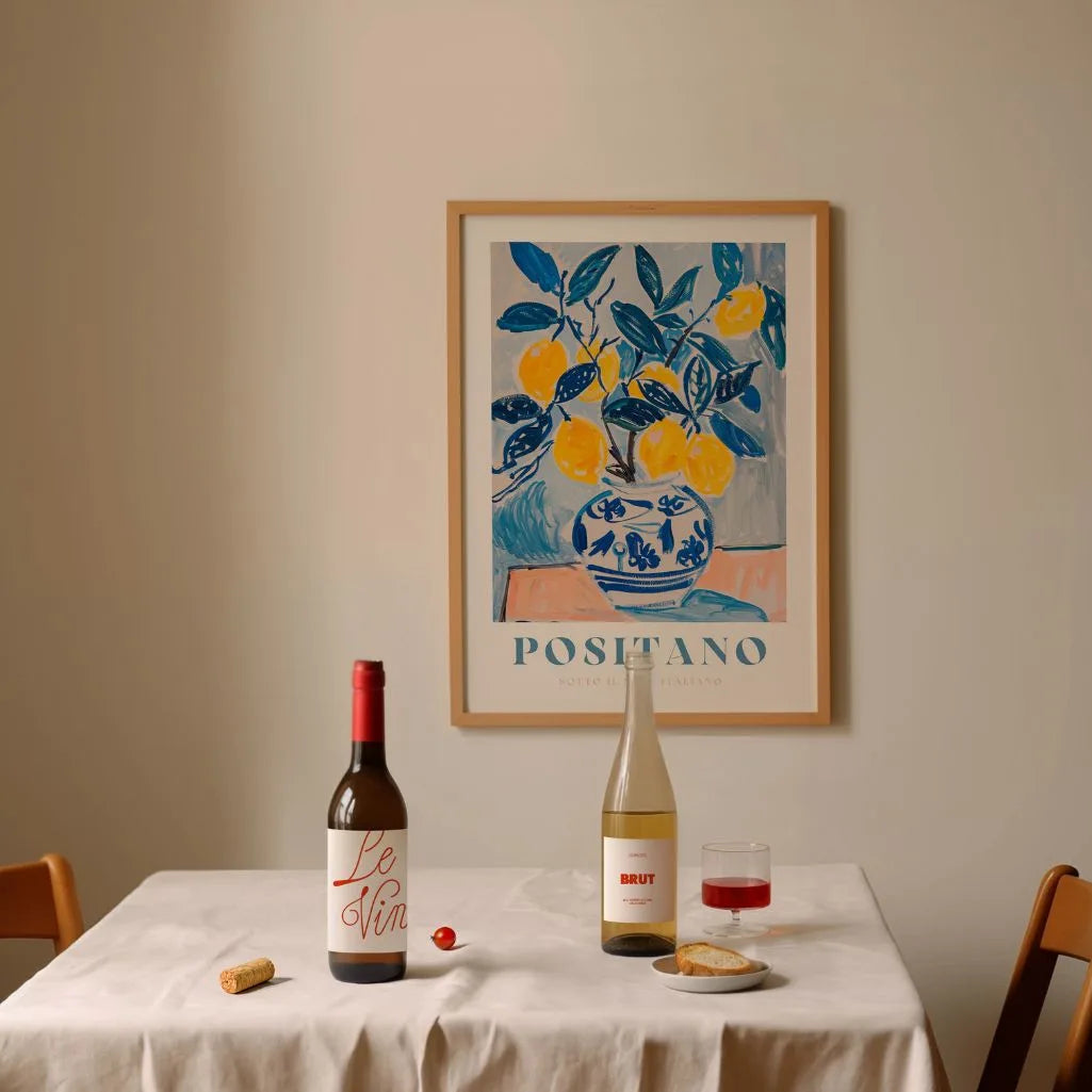 Póster Limón Positano