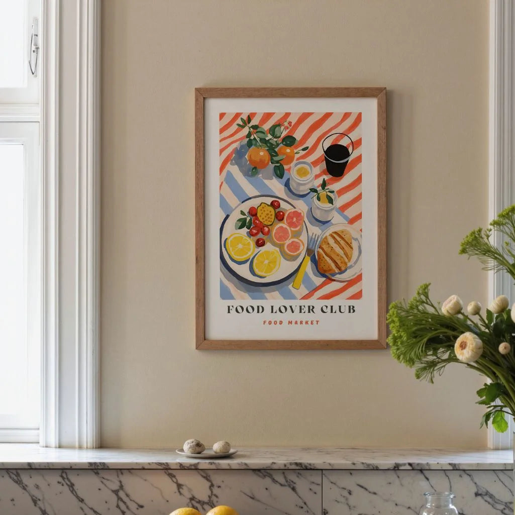 Póster Desayuno De Pícnic