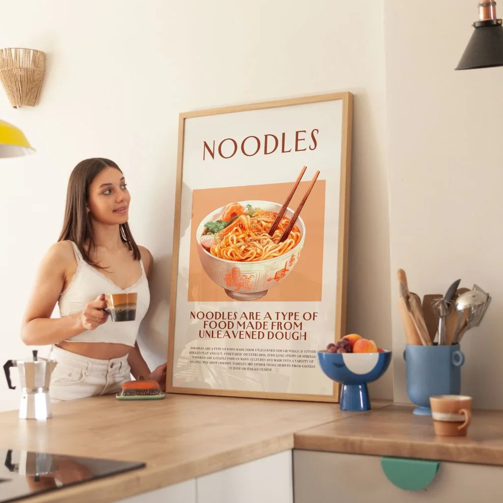Póster Ramen Japonés