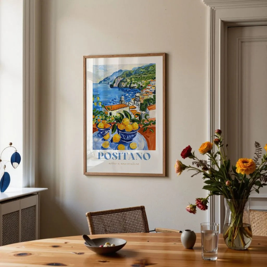 Póster Limones De Positano