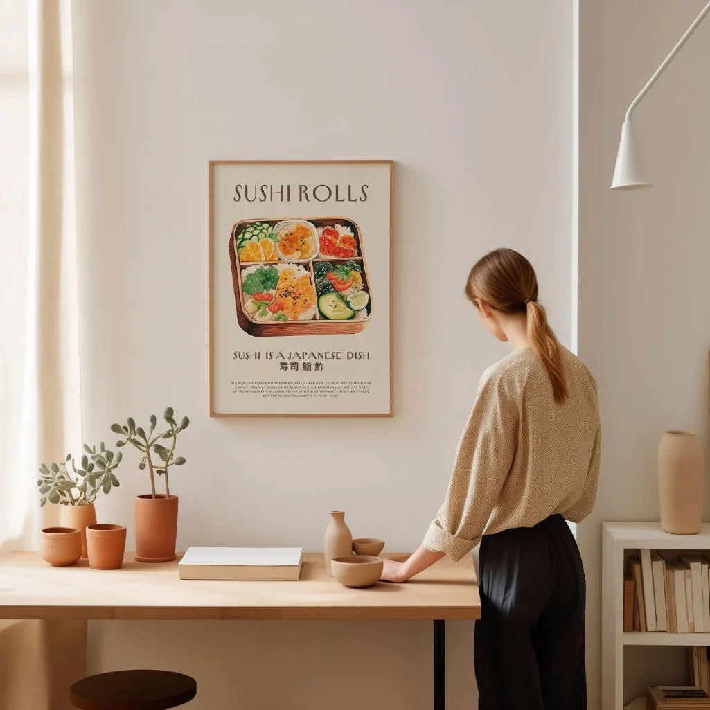 Póster Sushi Fresco