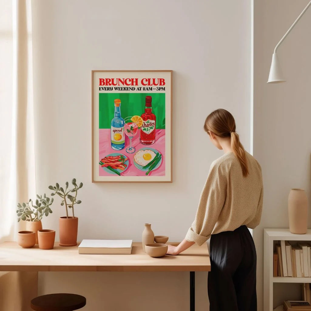 Póster Desayuno