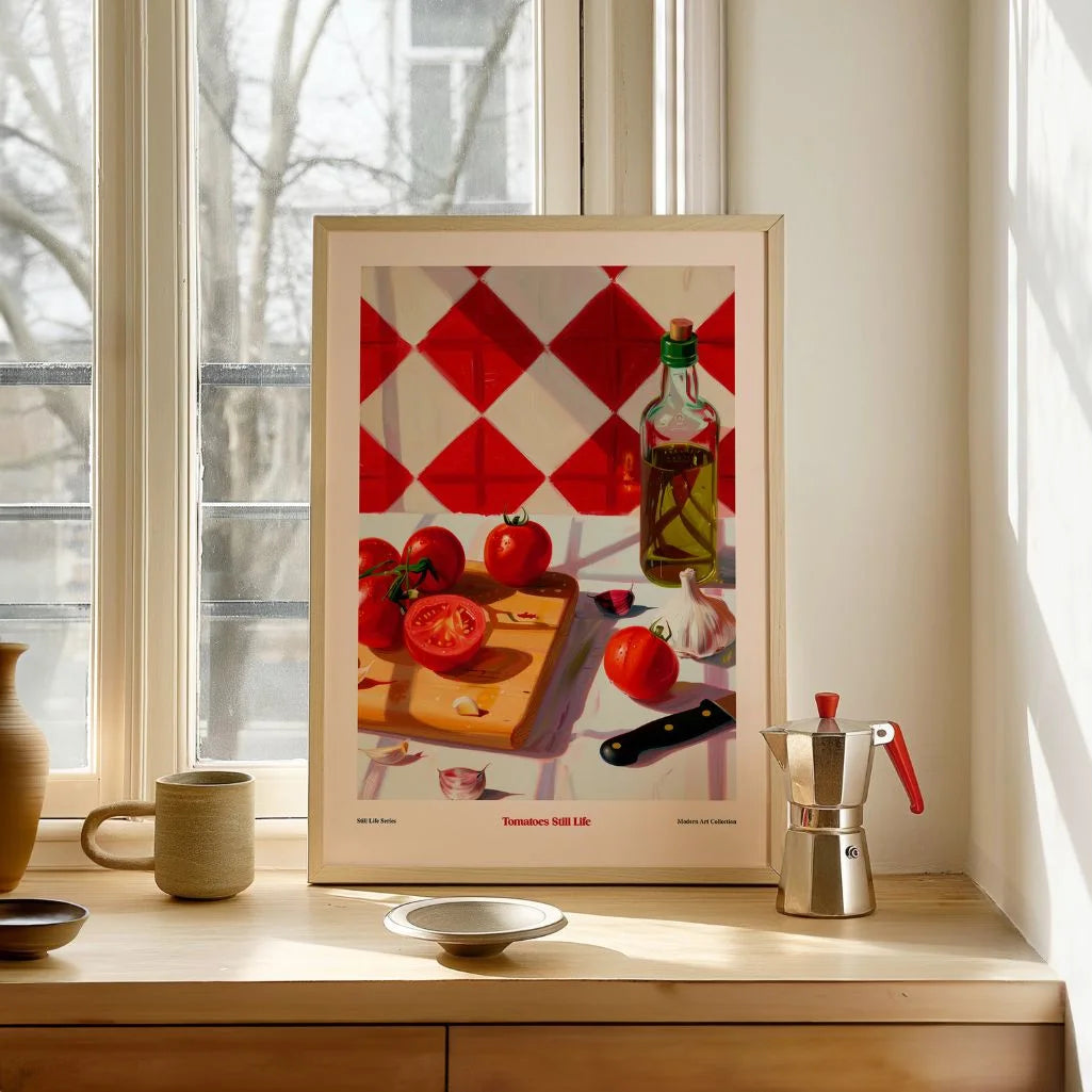 Póster Bodegón de Tomates