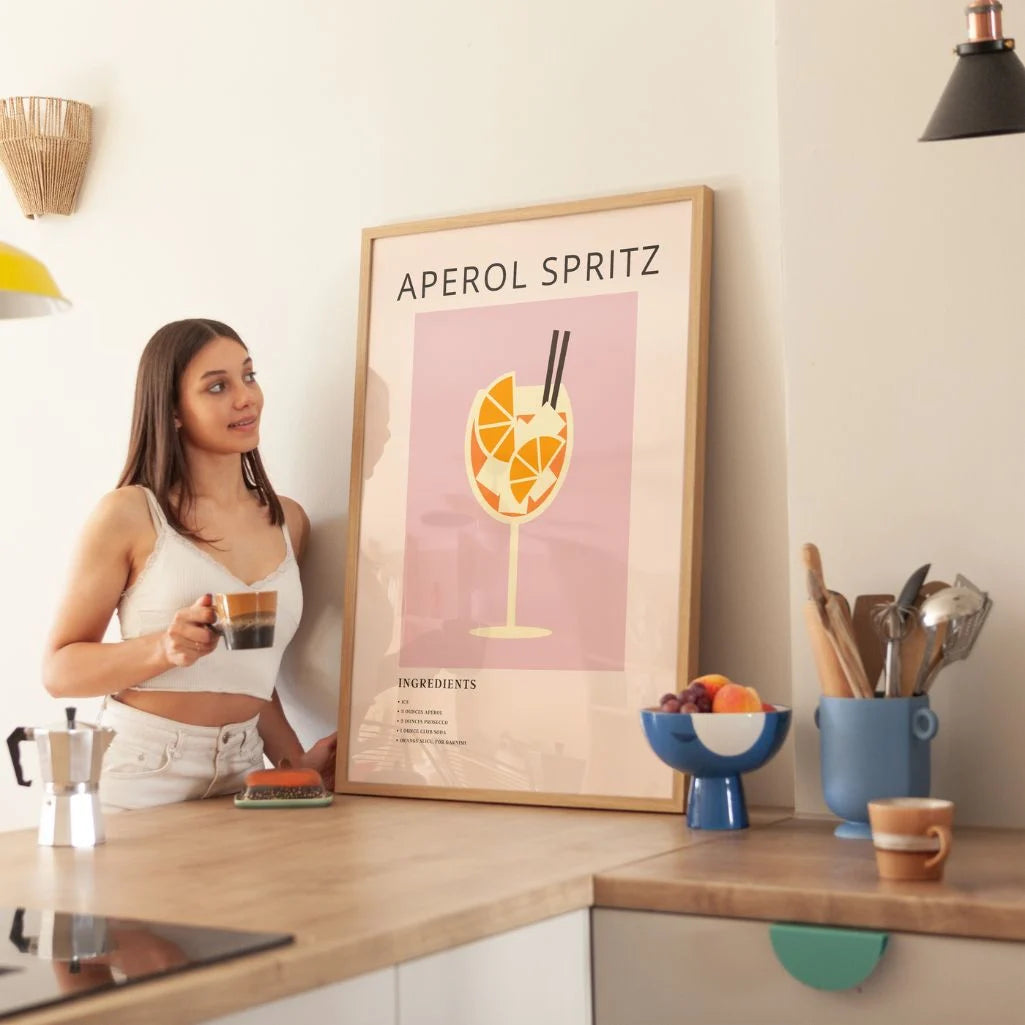 Póster Aperol Spritz Ilustración