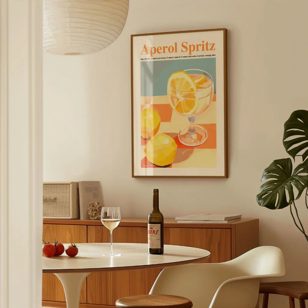 Póster Aperol Spritz Limón
